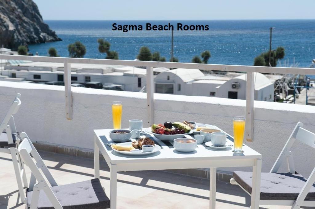 Sagma Beach Rooms Períssa Eksteriør bilde