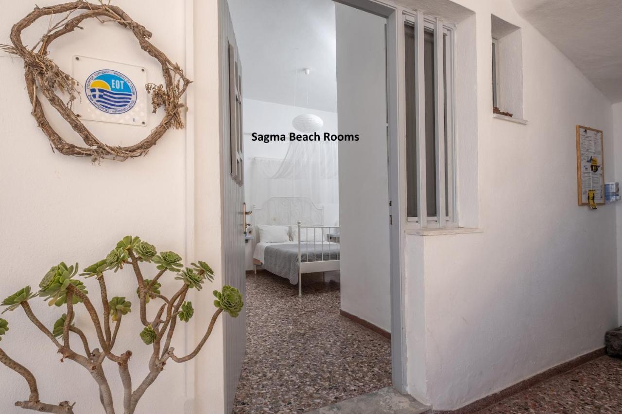 Sagma Beach Rooms Períssa Eksteriør bilde