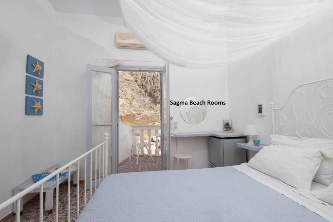 Sagma Beach Rooms Períssa Eksteriør bilde