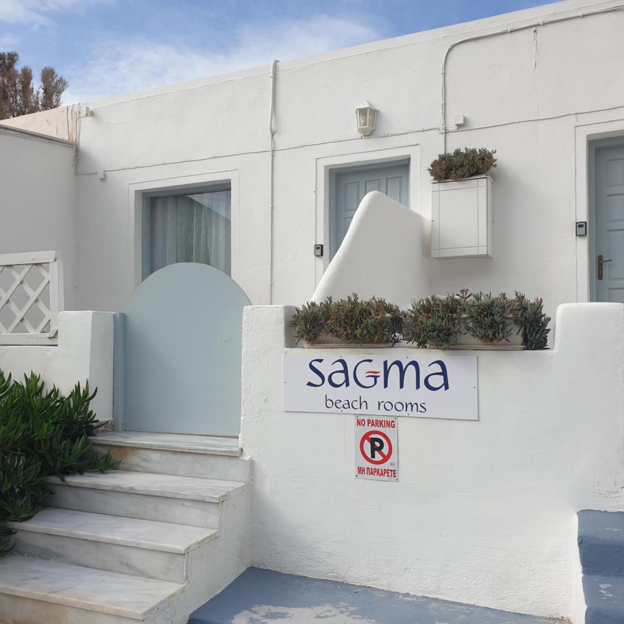 Sagma Beach Rooms Períssa Eksteriør bilde